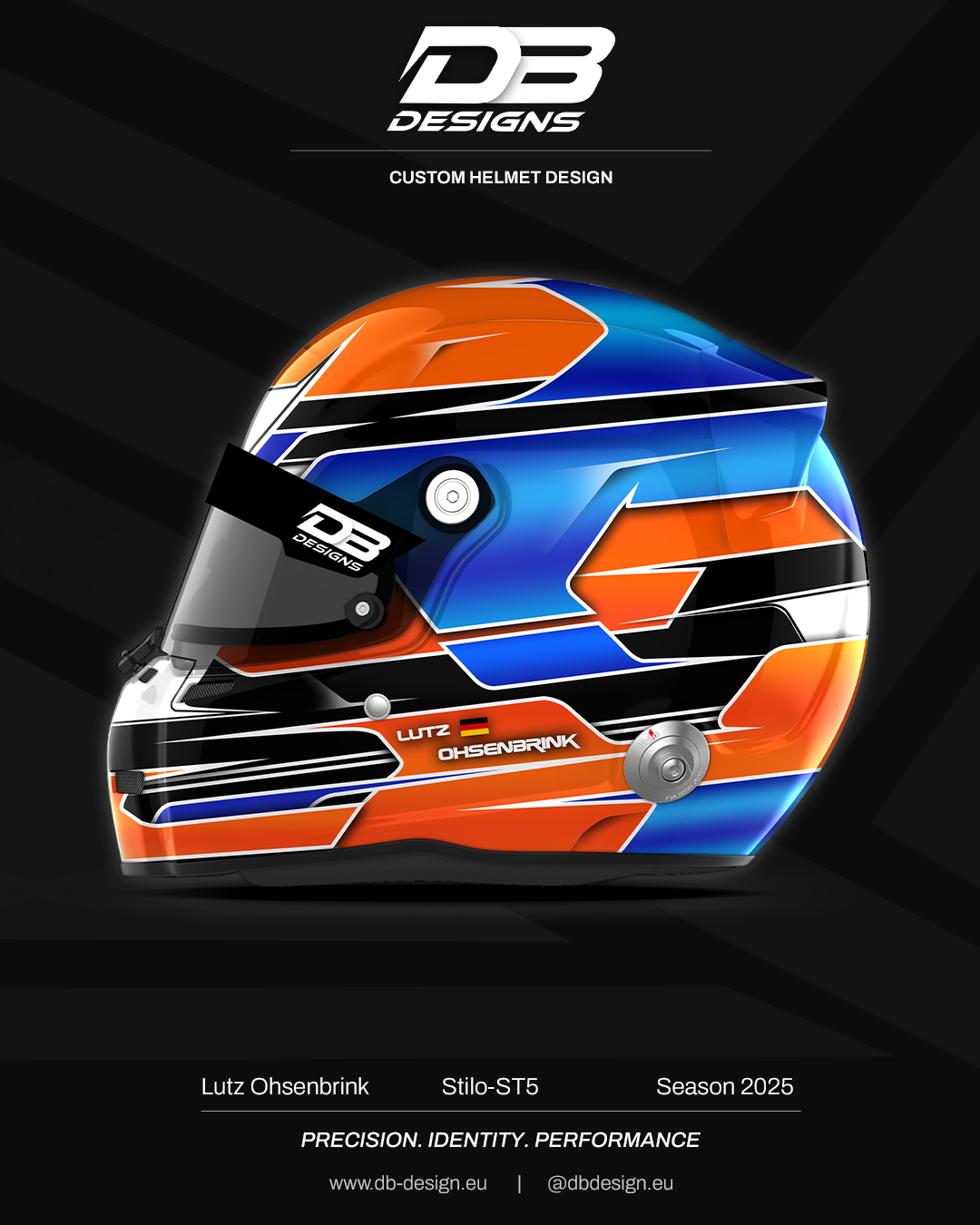 Custom helmet design by DB Design – client project