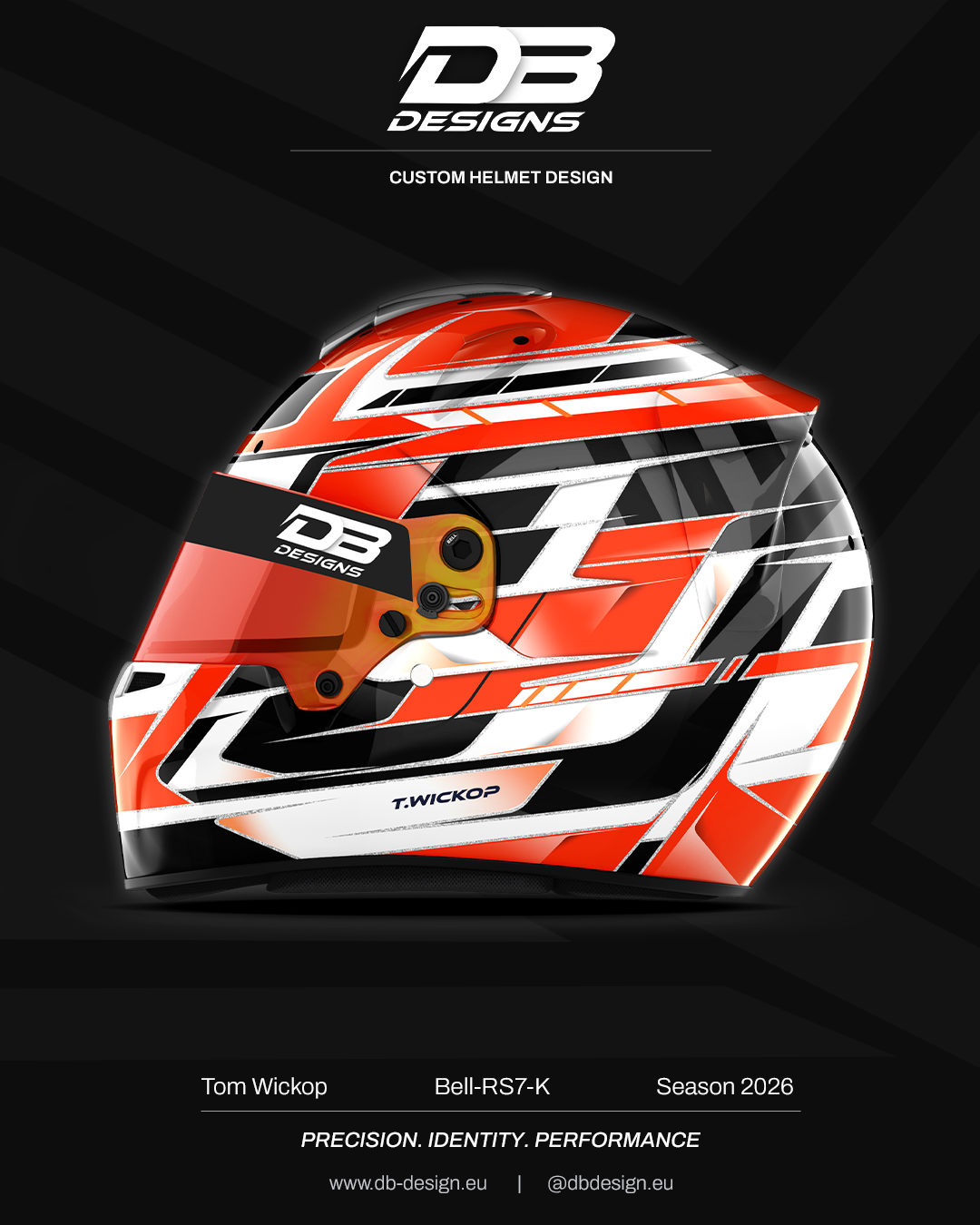 Custom helmet design by DB Design – client project