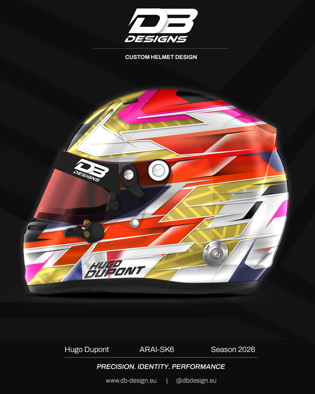 Custom helmet design by DB Design – client project
