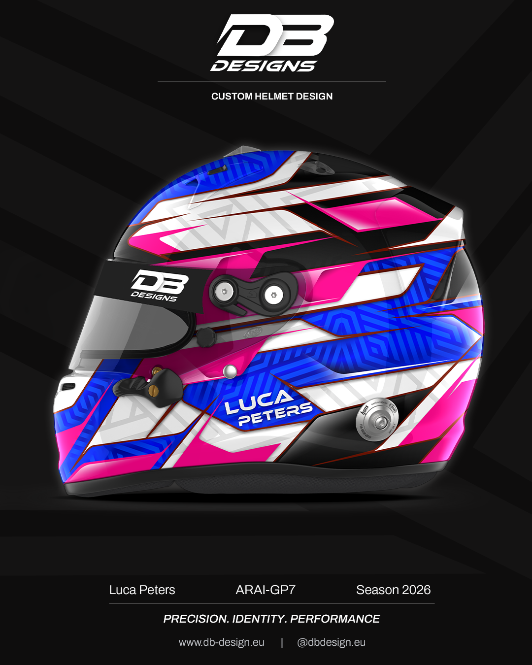 Custom helmet design by DB Design – client project