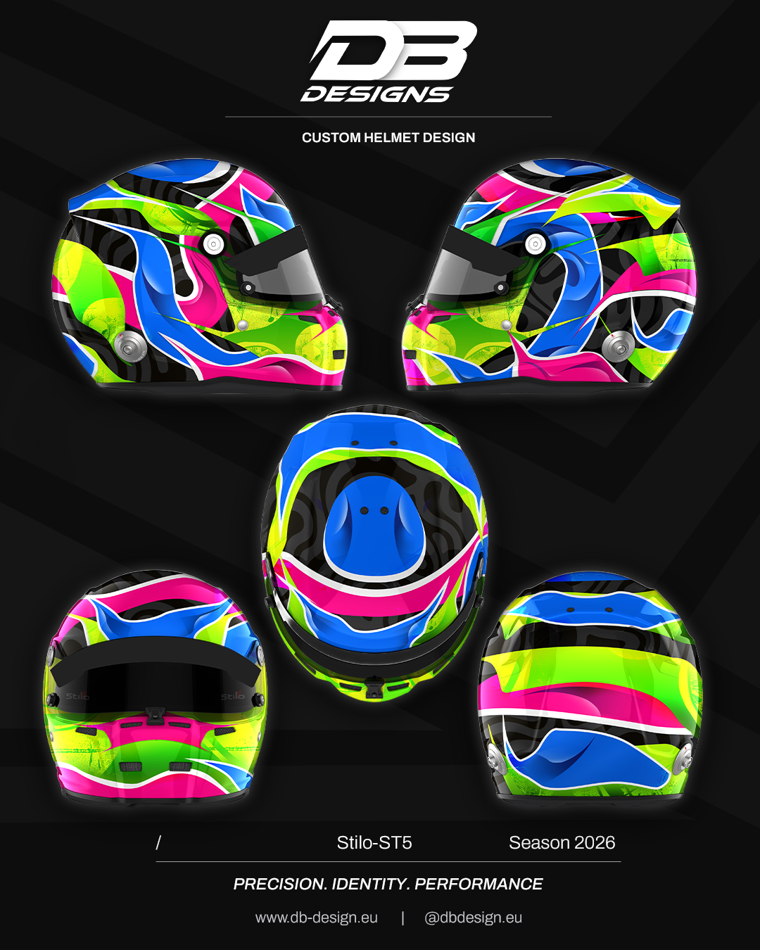 Custom helmet design by DB Design – client project