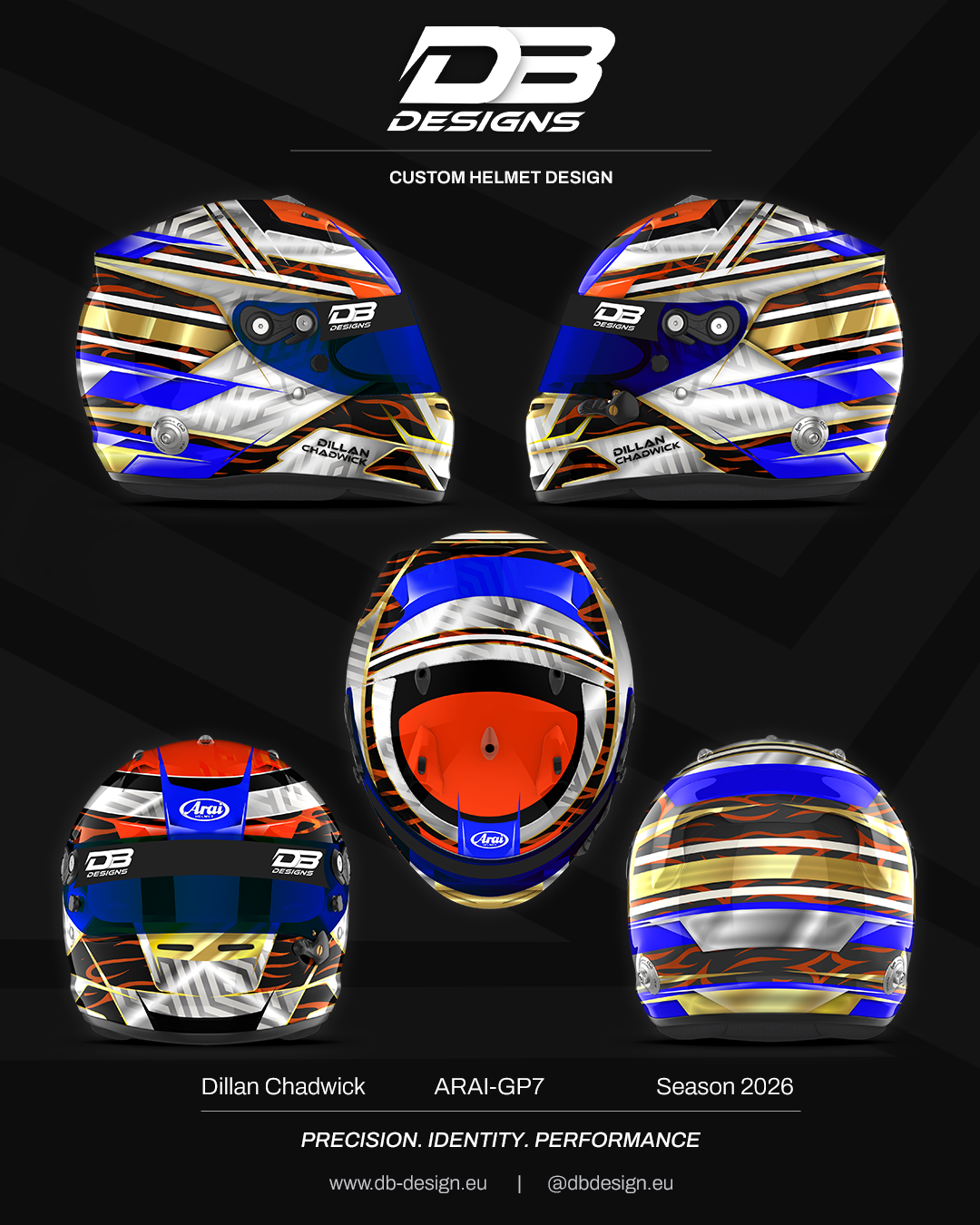 Custom helmet design by DB Design – client project