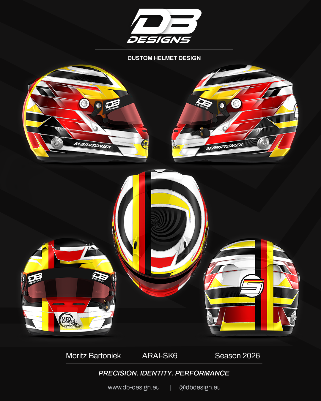 Custom helmet design by DB Design – client project