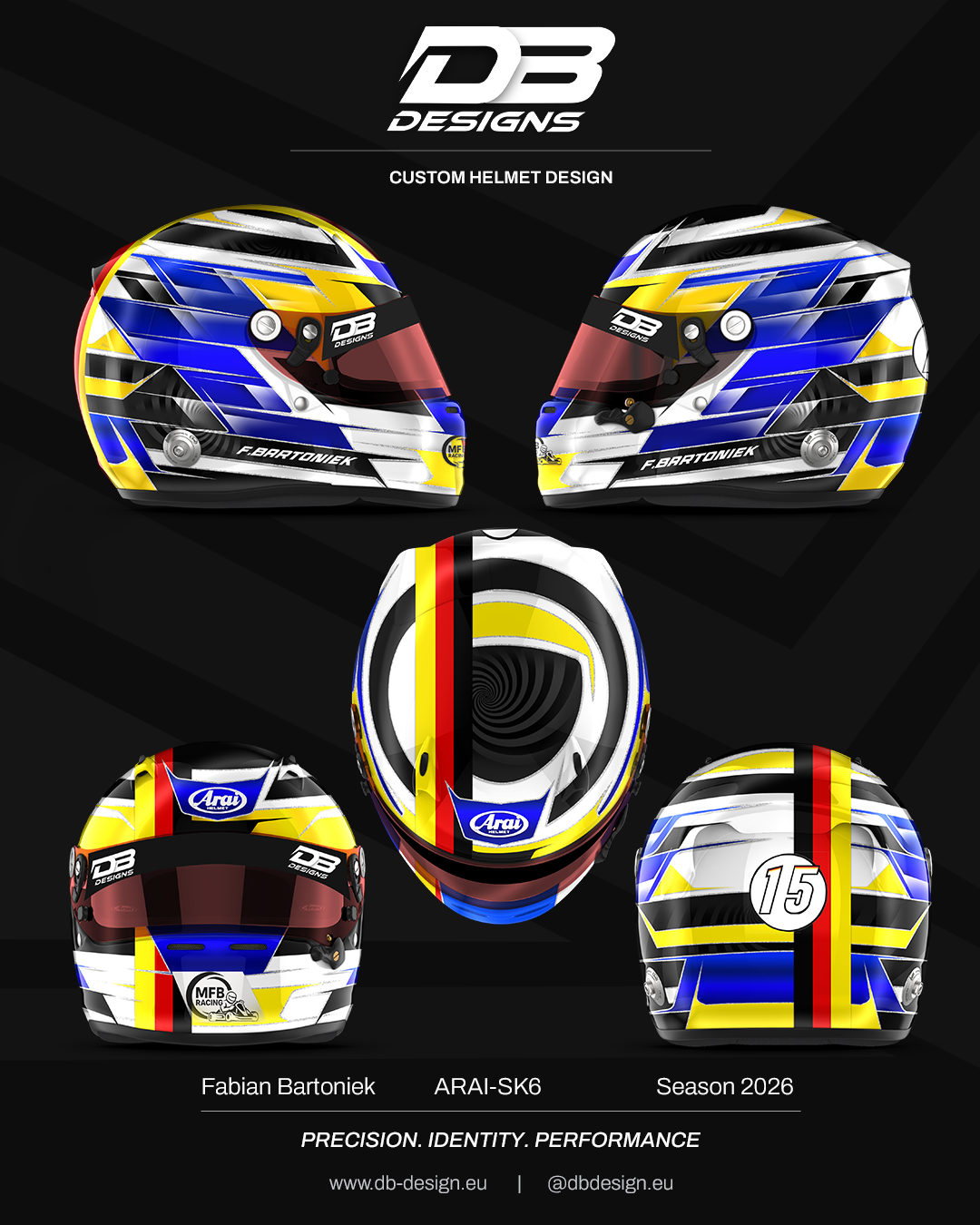 Custom helmet design by DB Design – client project