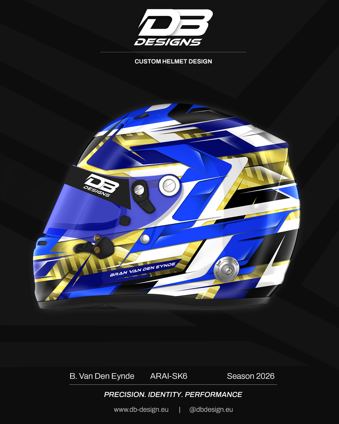 Custom helmet design by DB Design – client project
