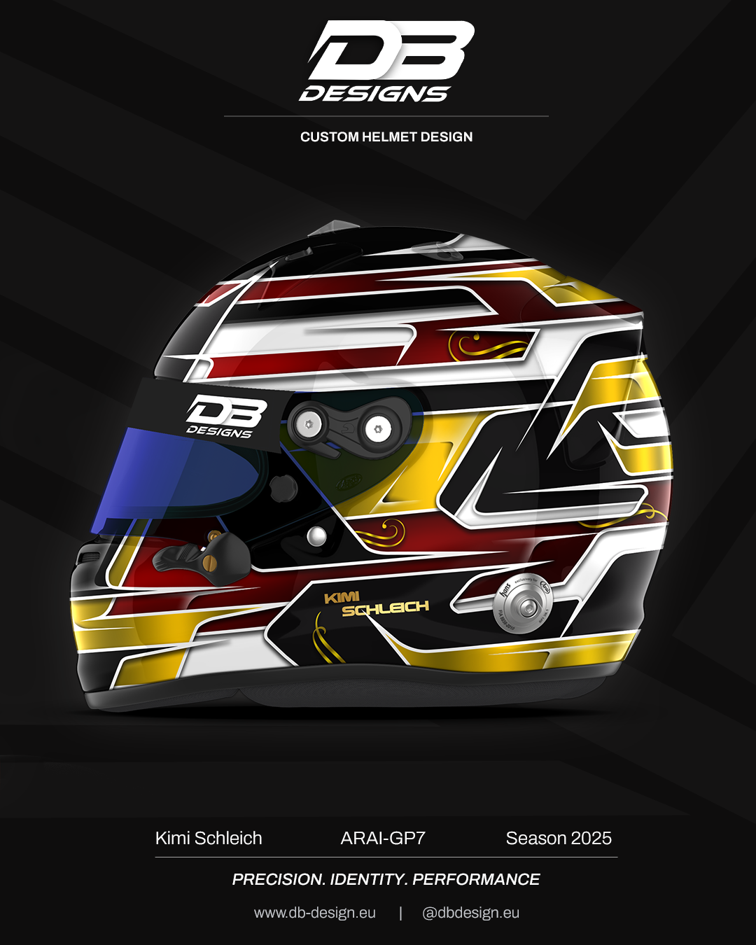 Custom helmet design by DB Design – client project
