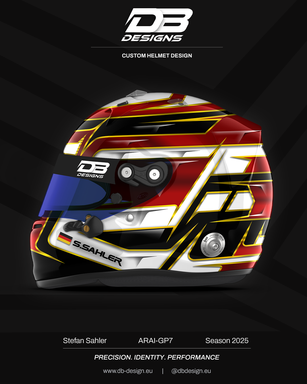 Custom helmet design by DB Design – client project