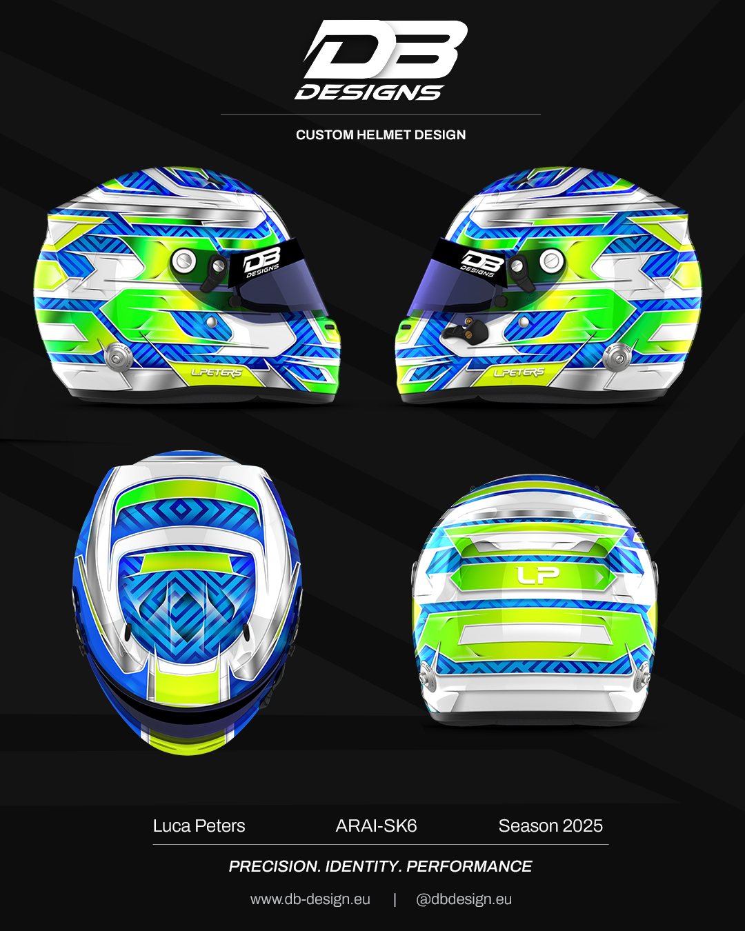 Custom helmet design by DB Design – client project